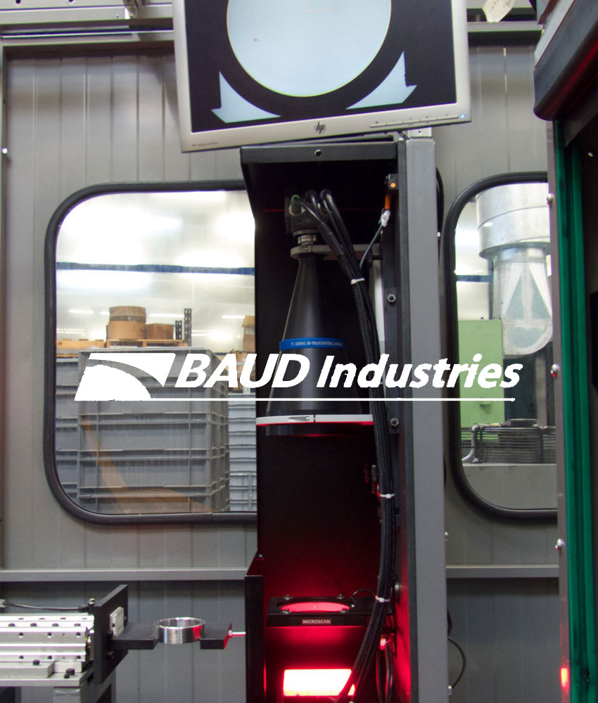 Station de mesure intégrée dans une cellule pour BAUD Industrie